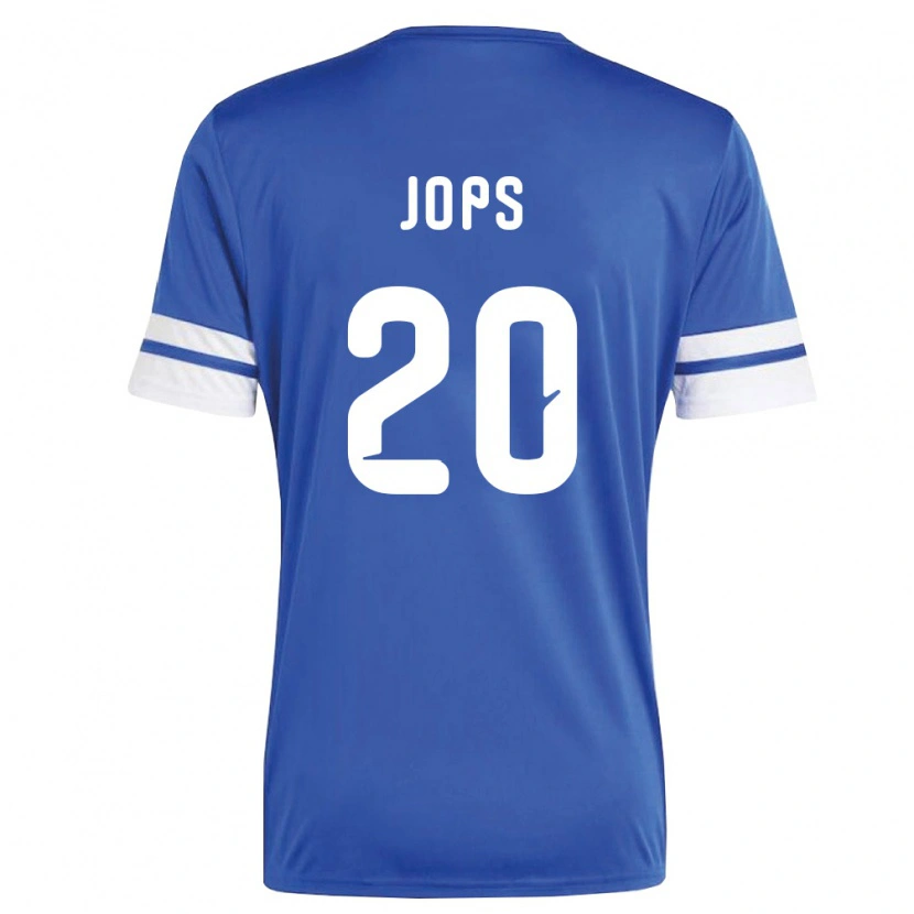 Danxen Kvinnor Curaçao Arynel Jops #20 Marin Vit Hemmatröja Matchtröjor 26-28 Tröjor T-Tröja