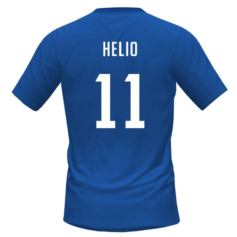 Danxen Kvinnor Kap Verde Hélio Varela #11 Kunglig Blå Röd Hemmatröja Matchtröjor 26-28 Tröjor T-Tröja