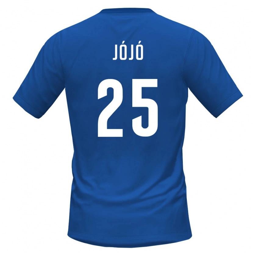 Danxen Kvinnor Kap Verde Jójó #25 Kunglig Blå Röd Hemmatröja Matchtröjor 26-28 Tröjor T-Tröja