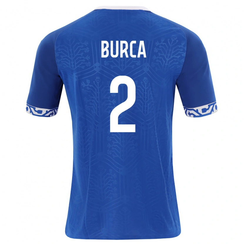 Danxen Kvinnor Moldavien Vadim Burca #2 Kunglig Blå Vit Hemmatröja Matchtröjor 26-28 Tröjor T-Tröja