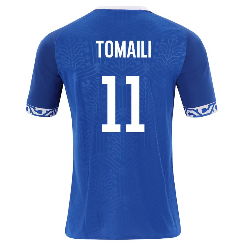 Danxen Kvinnor Moldavien Serghei Tomaili #11 Kunglig Blå Vit Hemmatröja Matchtröjor 26-28 Tröjor T-Tröja