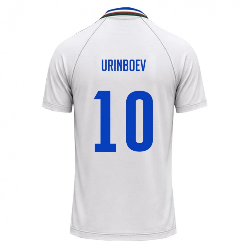 Danxen Kvinnor Uzbekistan Mukhammadali Urinboev #10 Vit Mörk Grön Bortatröja Matchtröjor 26-28 Tröjor T-Tröja
