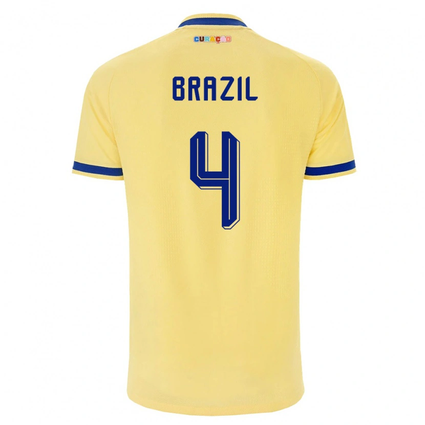 Danxen Kvinnor Curaçao Keano Brazil #4 Gul Marin Rosa Bortatröja Matchtröjor 26-28 Tröjor T-Tröja