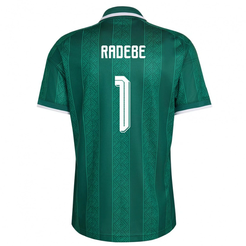 Danxen Kvinnor Sydafrika Lwandiso Radebe #1 Grön Vit Guld Bortatröja Matchtröjor 26-28 Tröjor T-Tröja