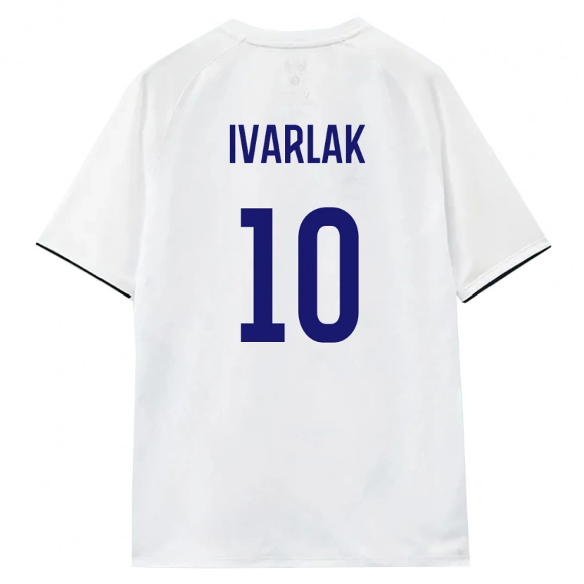 Danxen Kvinnor Ryssland Ilya Ivarlak #10 Vit Brun Svart Bortatröja Matchtröjor 26-28 Tröjor T-Tröja