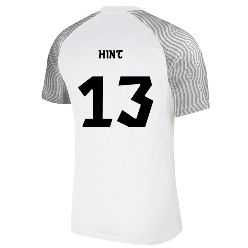 Danxen Kvinnor Estland Trevor Hint #13 Vit Grå Bortatröja Matchtröjor 26-28 Tröjor T-Tröja