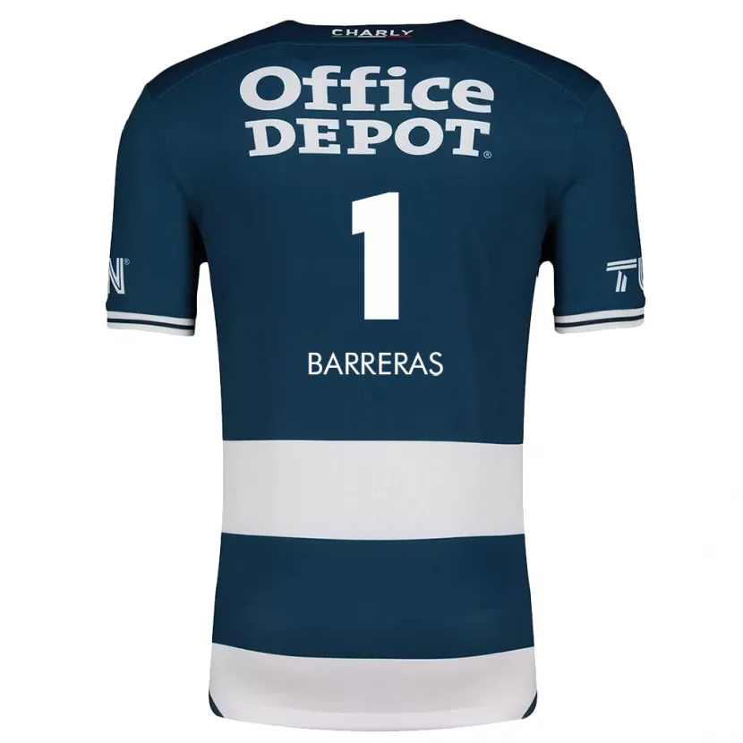 Danxen Barn Esthefanny Barreras #1 Blå Vit Hemmatröja Matchtröjor 2024/25 Tröjor T-Tröja