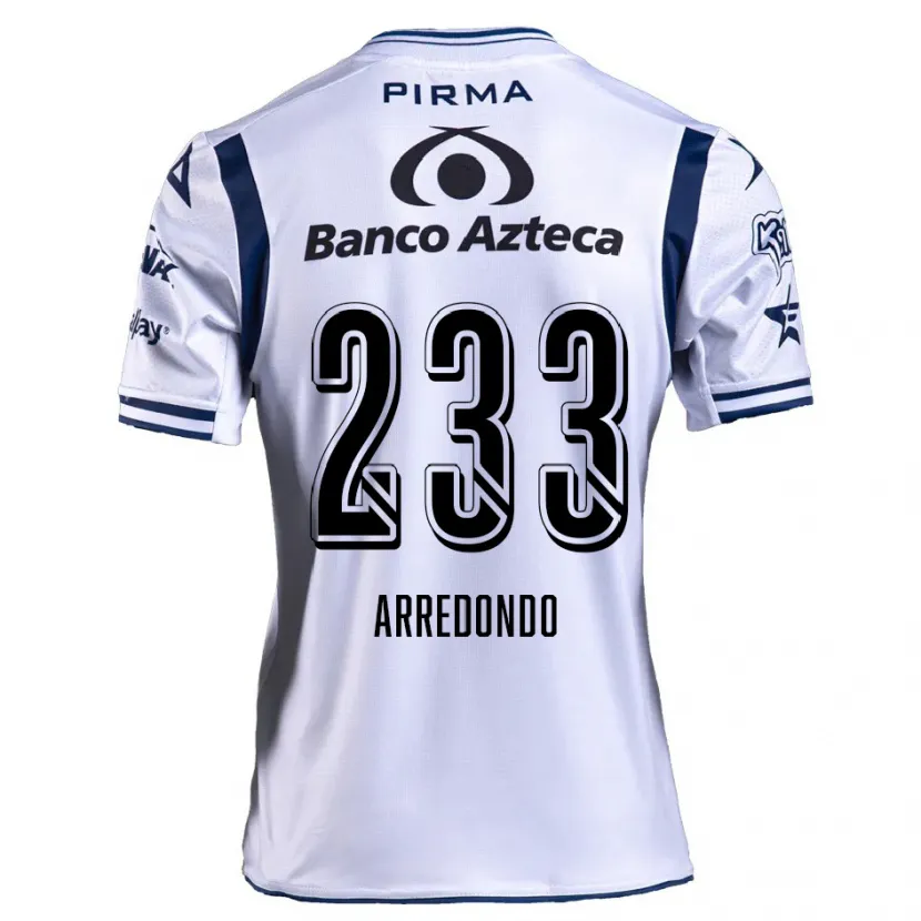 Danxen Barn Ángel Arredondo #233 Vit Marinblå Hemmatröja Matchtröjor 2024/25 Tröjor T-Tröja
