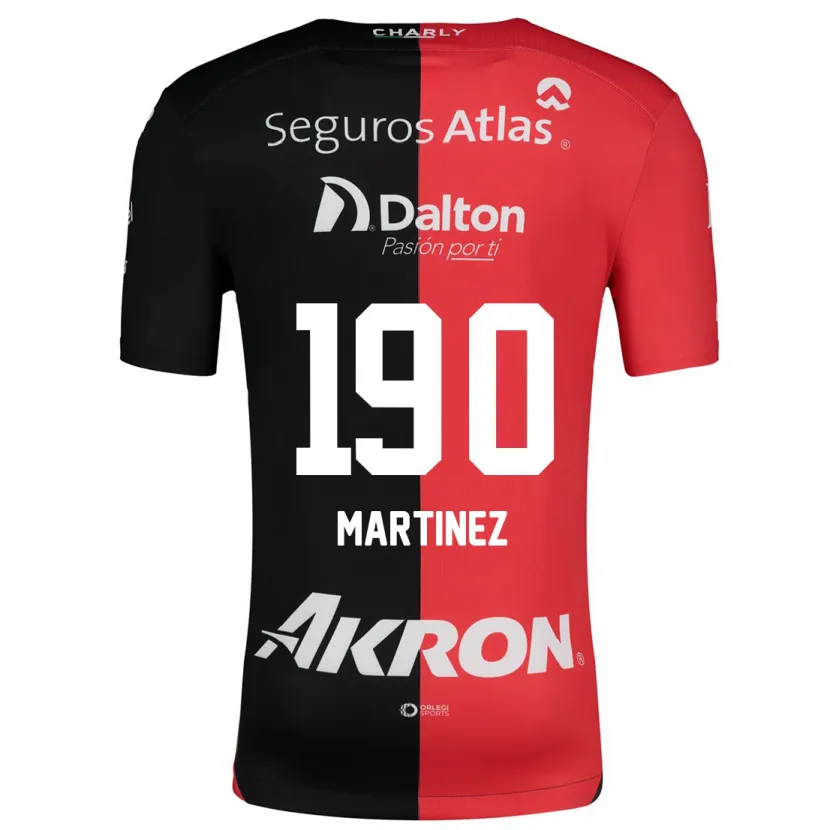 Danxen Barn Luis Carlos Martínez #190 Röd Svart Hemmatröja Matchtröjor 2024/25 Tröjor T-Tröja