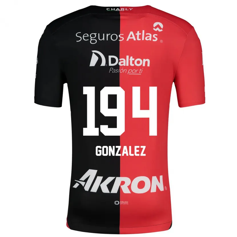 Danxen Barn Andrés González #194 Röd Svart Hemmatröja Matchtröjor 2024/25 Tröjor T-Tröja