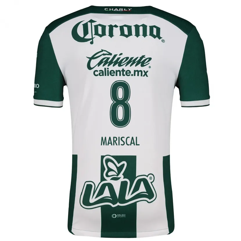 Danxen Barn Salvador Mariscal #8 Grön Vit Hemmatröja Matchtröjor 2024/25 Tröjor T-Tröja
