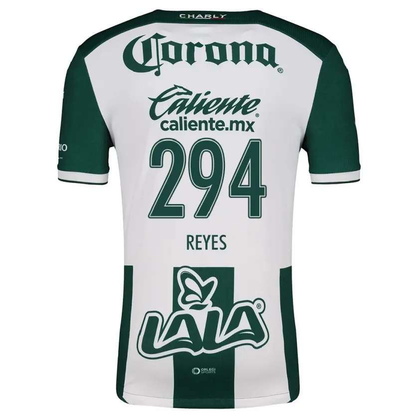 Danxen Barn Máximo Reyes #294 Grön Vit Hemmatröja Matchtröjor 2024/25 Tröjor T-Tröja