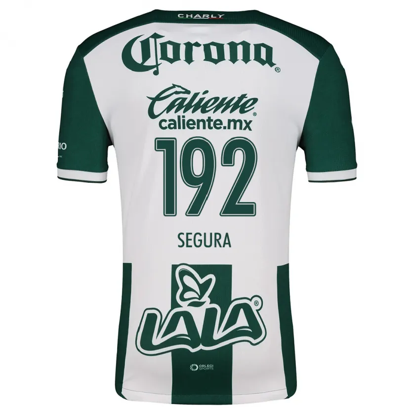 Danxen Barn Gustavo Segura #192 Grön Vit Hemmatröja Matchtröjor 2024/25 Tröjor T-Tröja