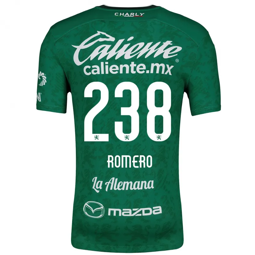 Danxen Barn Paulo Romero #238 Grön Vit Hemmatröja Matchtröjor 2024/25 Tröjor T-Tröja