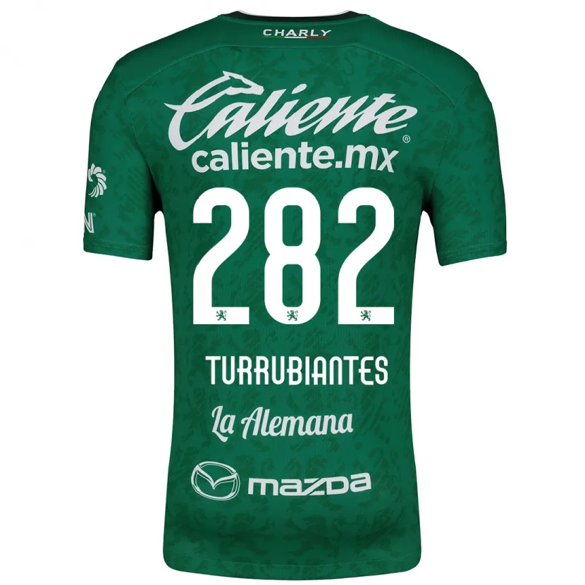 Danxen Barn Abdon Turrubiantes #282 Grön Vit Hemmatröja Matchtröjor 2024/25 Tröjor T-Tröja