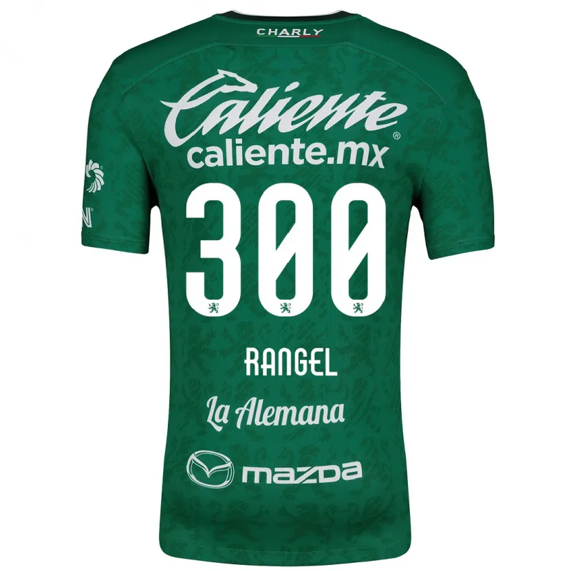 Danxen Barn Luis Rangel #300 Grön Vit Hemmatröja Matchtröjor 2024/25 Tröjor T-Tröja
