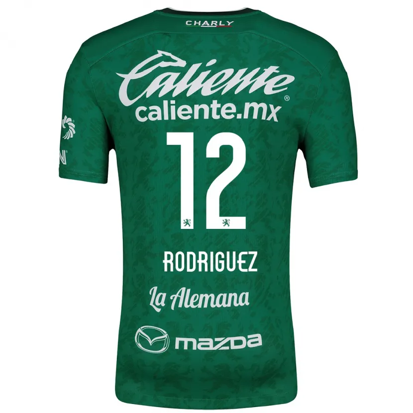 Danxen Barn Lixy Rodríguez #12 Grön Vit Hemmatröja Matchtröjor 2024/25 Tröjor T-Tröja