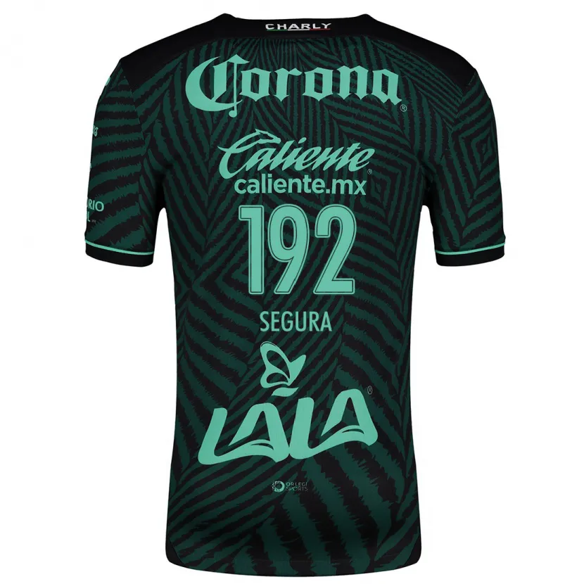 Danxen Barn Gustavo Segura #192 Svart Grön Bortatröja Matchtröjor 2024/25 Tröjor T-Tröja