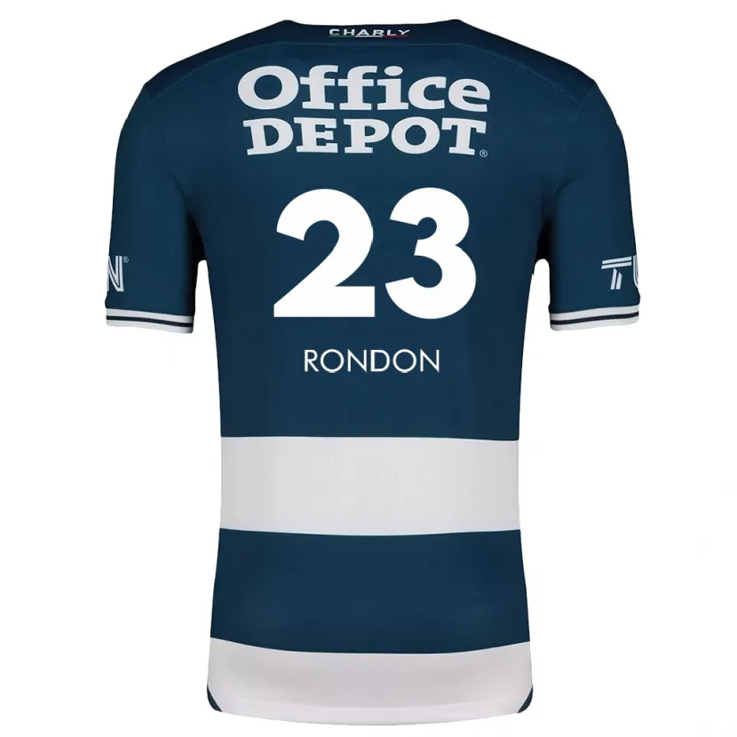Danxen Män Salomón Rondón #23 Blå Vit Hemmatröja Matchtröjor 2024/25 Tröjor T-Tröja