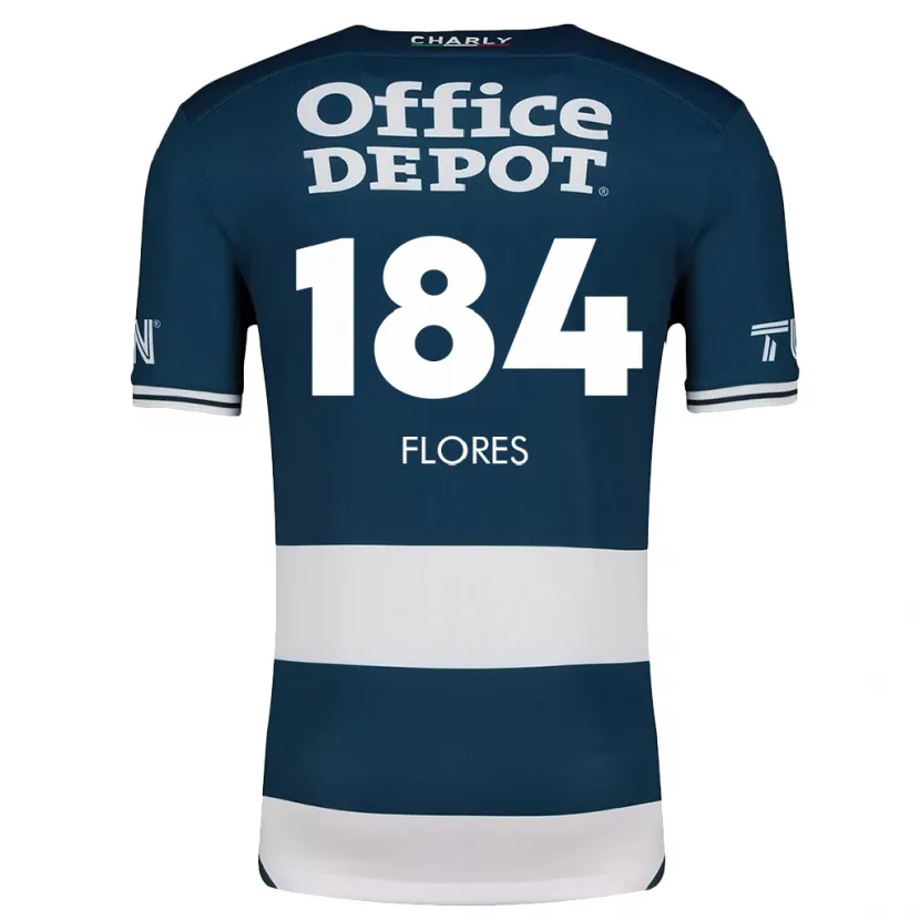 Danxen Män Jason Flores #184 Blå Vit Hemmatröja Matchtröjor 2024/25 Tröjor T-Tröja