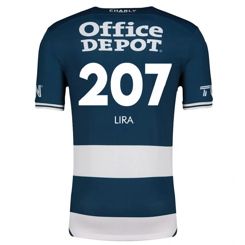 Danxen Män Almir Lira #207 Blå Vit Hemmatröja Matchtröjor 2024/25 Tröjor T-Tröja
