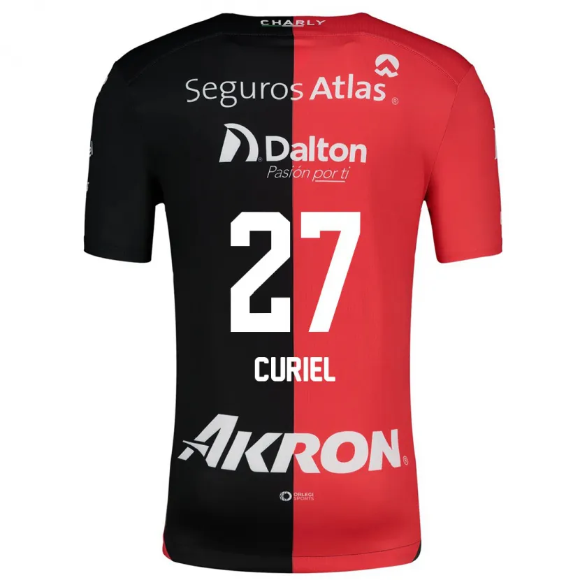 Danxen Män Alexa Curiel #27 Röd Svart Hemmatröja Matchtröjor 2024/25 Tröjor T-Tröja