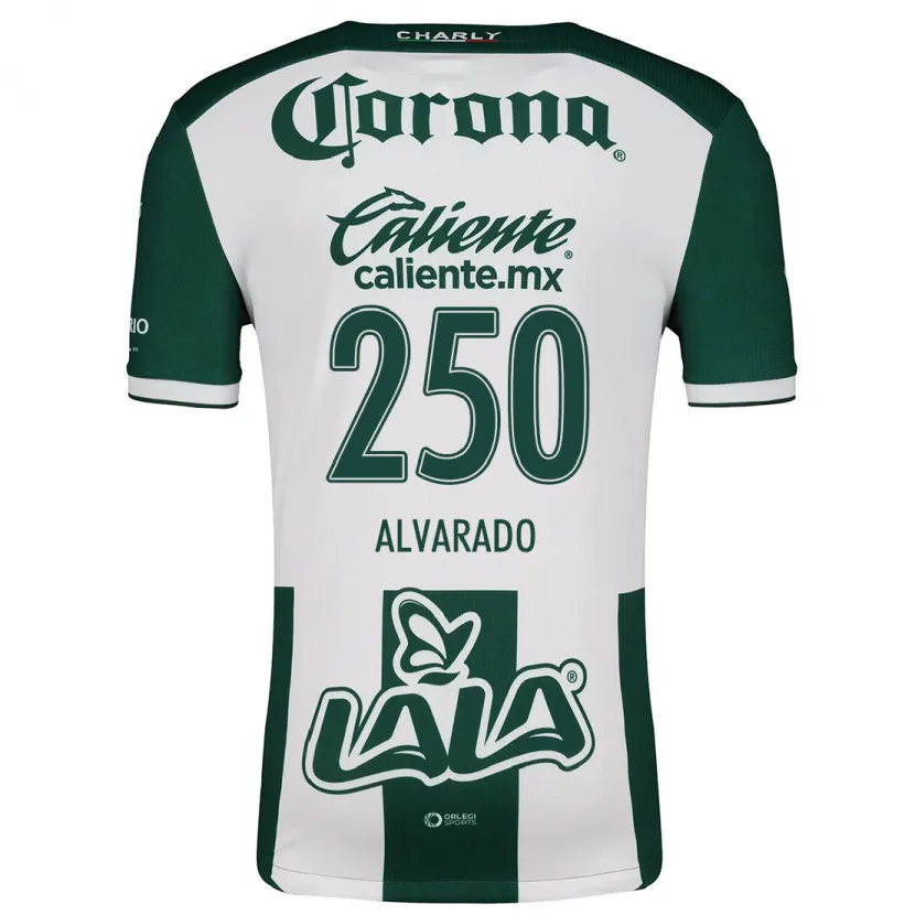 Danxen Män Edwin Alvarado #250 Grön Vit Hemmatröja Matchtröjor 2024/25 Tröjor T-Tröja