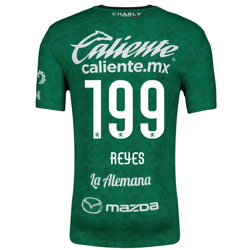 Danxen Män Jonathan Reyes #199 Grön Vit Hemmatröja Matchtröjor 2024/25 Tröjor T-Tröja