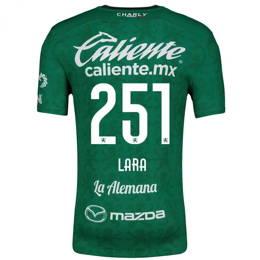 Danxen Män Tristán Lara #251 Grön Vit Hemmatröja Matchtröjor 2024/25 Tröjor T-Tröja