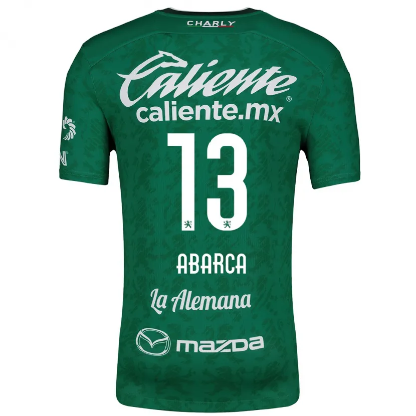 Danxen Män Vidalia Abarca #13 Grön Vit Hemmatröja Matchtröjor 2024/25 Tröjor T-Tröja