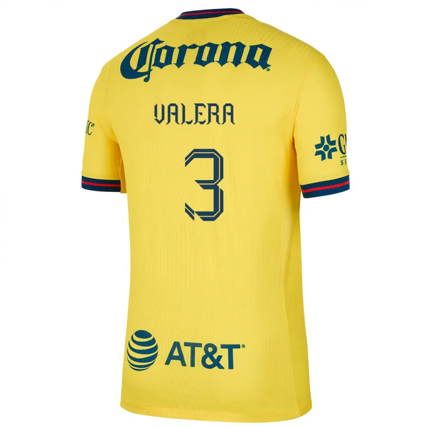 Danxen Män Selene Valera #3 Gul Blå Hemmatröja Matchtröjor 2024/25 Tröjor T-Tröja