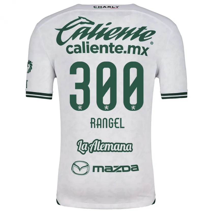 Danxen Män Luis Rangel #300 Vit Grön Bortatröja Matchtröjor 2024/25 Tröjor T-Tröja
