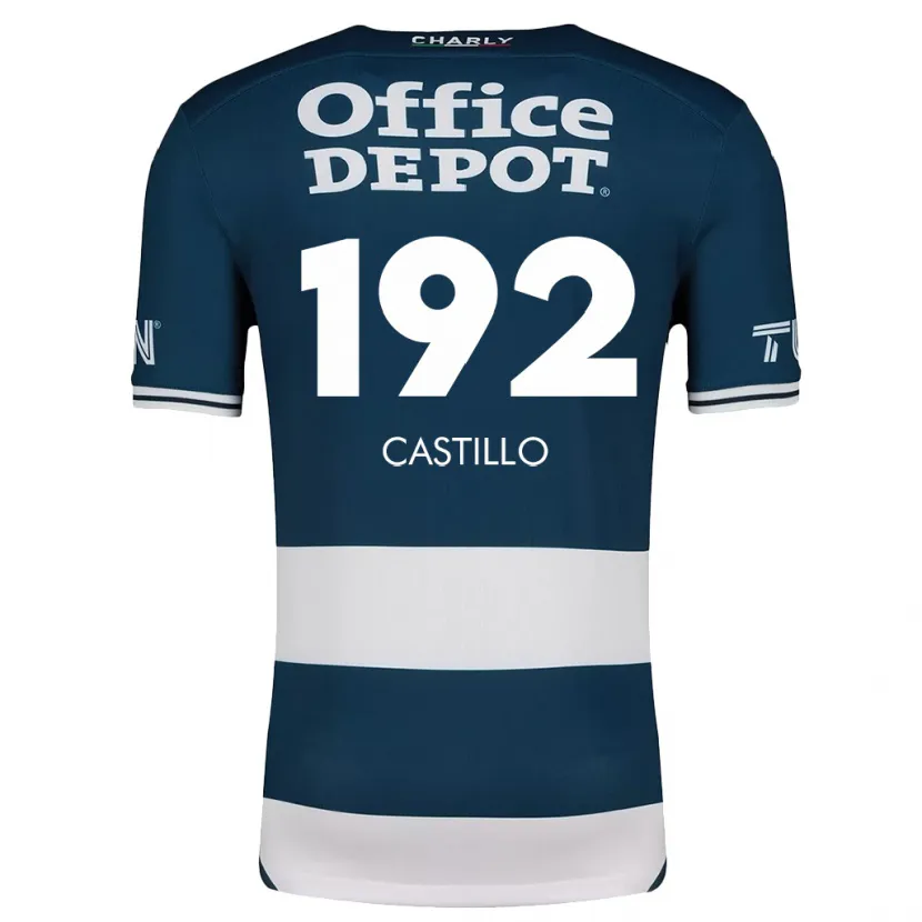 Danxen Kvinnor José Castillo #192 Blå Vit Hemmatröja Matchtröjor 2024/25 Tröjor T-Tröja