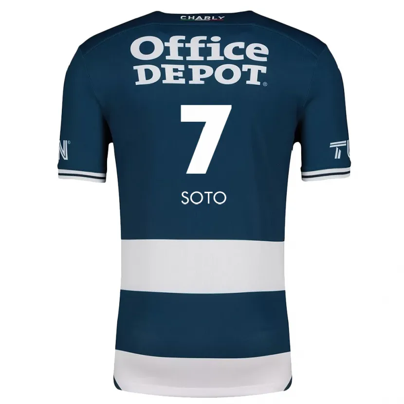 Danxen Kvinnor Alice Soto #7 Blå Vit Hemmatröja Matchtröjor 2024/25 Tröjor T-Tröja