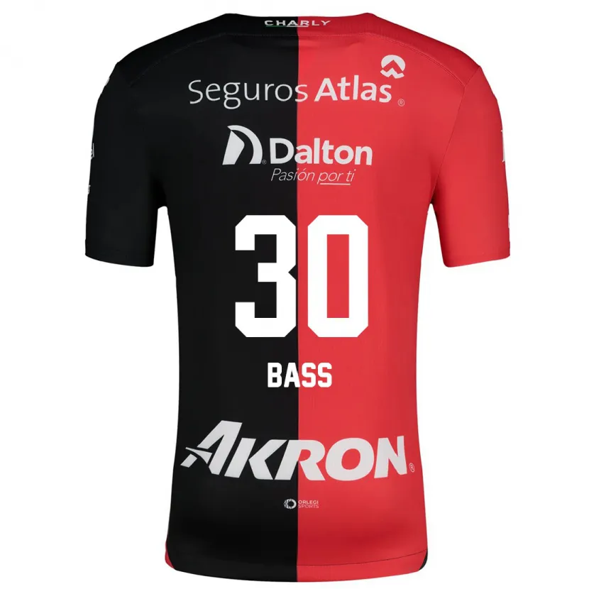 Danxen Kvinnor Abraham Bass #30 Röd Svart Hemmatröja Matchtröjor 2024/25 Tröjor T-Tröja