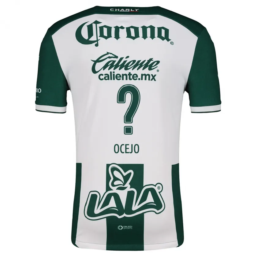 Danxen Kvinnor Jesús Ocejo #0 Grön Vit Hemmatröja Matchtröjor 2024/25 Tröjor T-Tröja