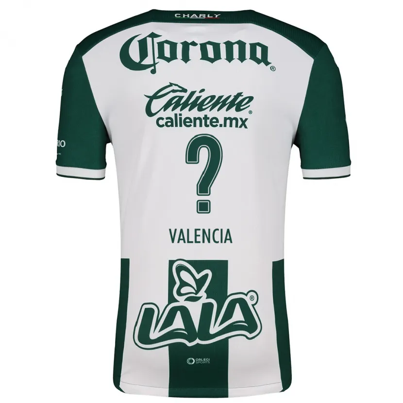 Danxen Kvinnor Álex Valencia #0 Grön Vit Hemmatröja Matchtröjor 2024/25 Tröjor T-Tröja