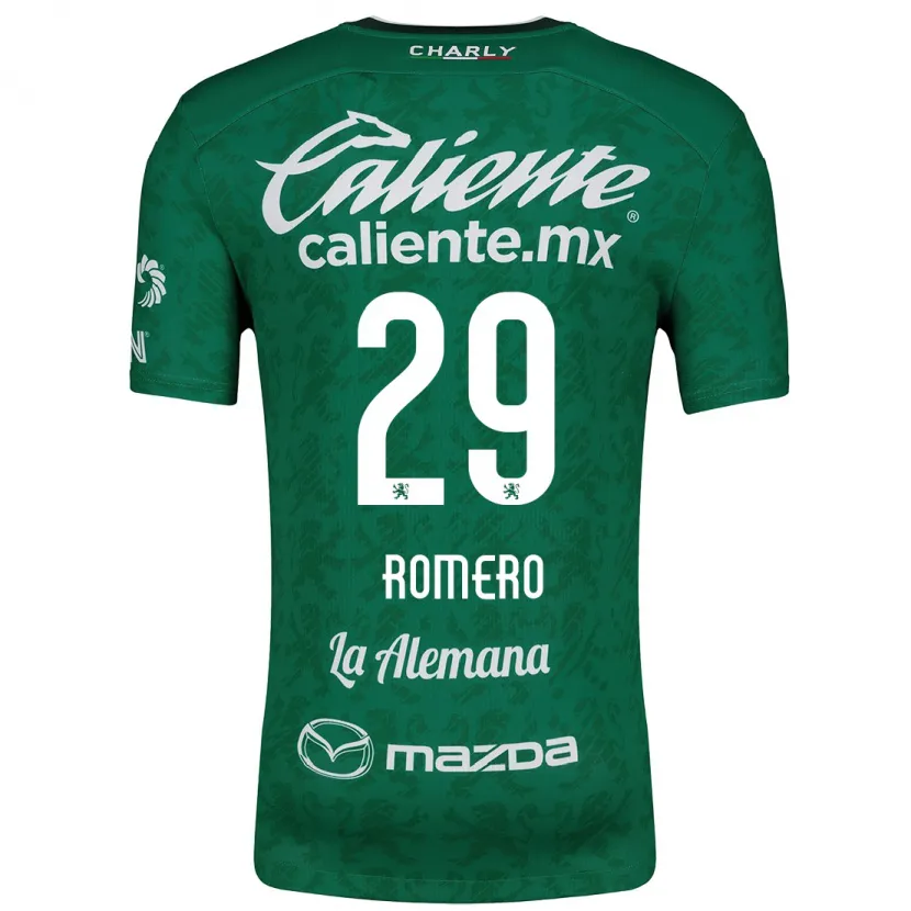 Danxen Kvinnor Lucas Romero #29 Grön Vit Hemmatröja Matchtröjor 2024/25 Tröjor T-Tröja