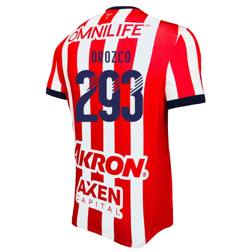 Danxen Kvinnor Yohan Orozco #293 Röd Vit Blå Hemmatröja Matchtröjor 2024/25 Tröjor T-Tröja