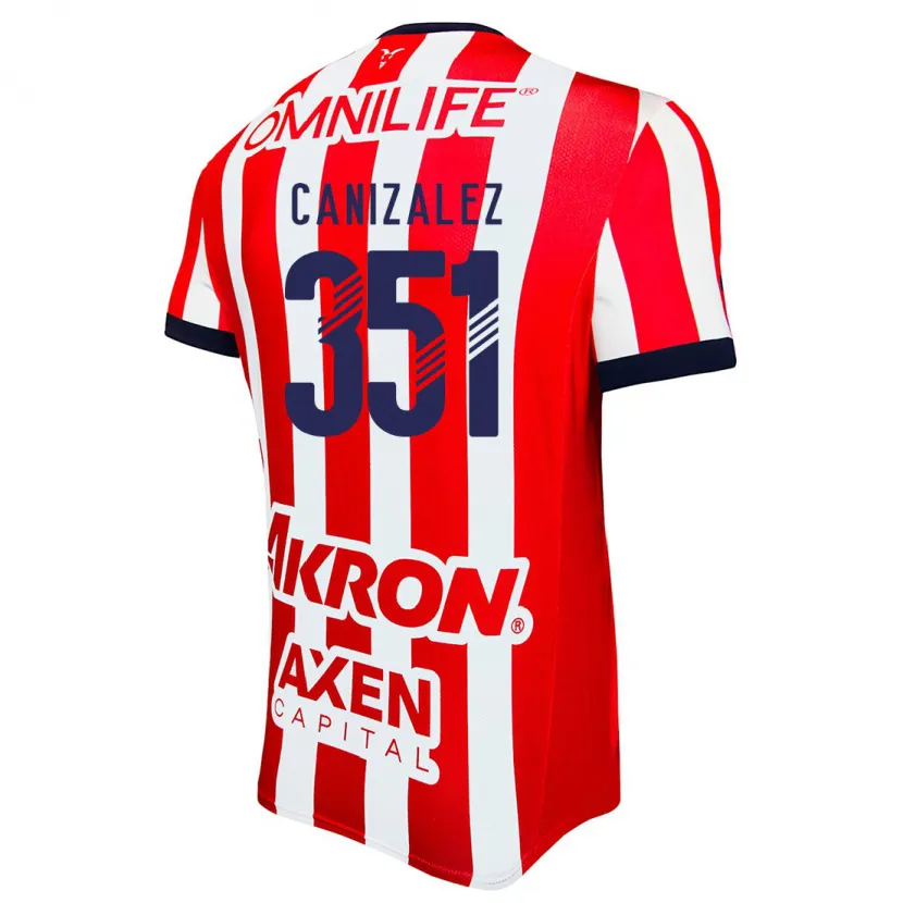Danxen Kvinnor Djorkaeff Canizalez #351 Röd Vit Blå Hemmatröja Matchtröjor 2024/25 Tröjor T-Tröja