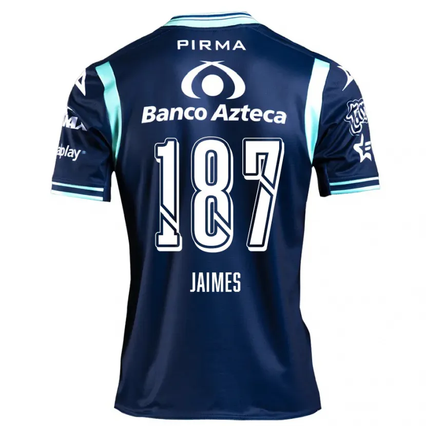 Danxen Kvinnor Tristhan Jaimes #187 Marinblå Bortatröja Matchtröjor 2024/25 Tröjor T-Tröja