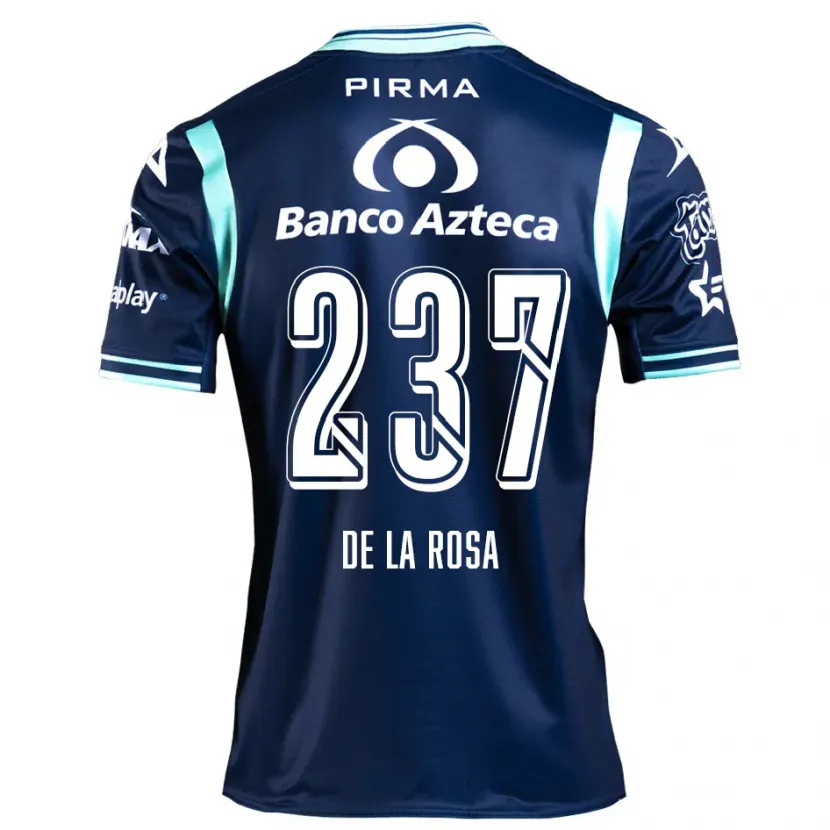 Danxen Kvinnor Álvaro De La Rosa #237 Marinblå Bortatröja Matchtröjor 2024/25 Tröjor T-Tröja
