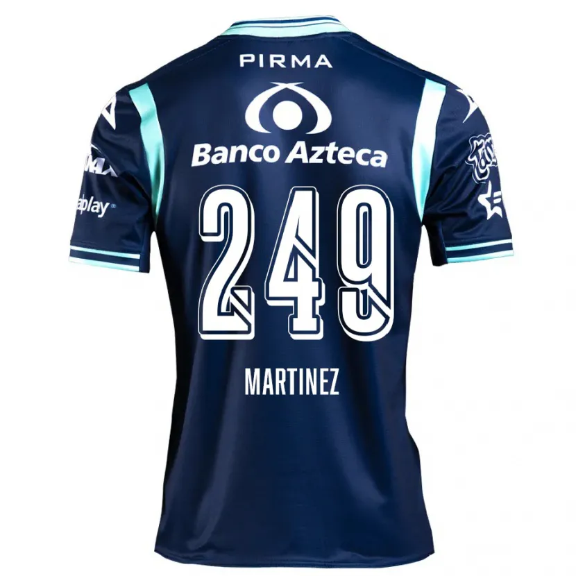 Danxen Kvinnor Juan Martínez #249 Marinblå Bortatröja Matchtröjor 2024/25 Tröjor T-Tröja