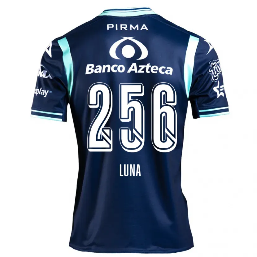 Danxen Kvinnor Ángel Luna #256 Marinblå Bortatröja Matchtröjor 2024/25 Tröjor T-Tröja