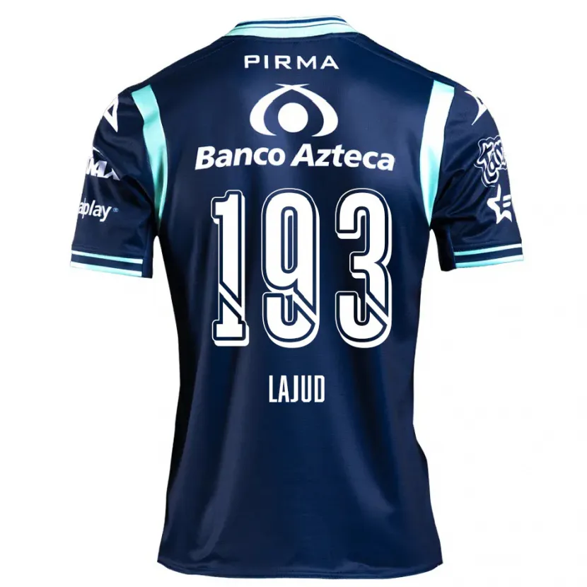 Danxen Kvinnor Rodrigo Lajud #193 Marinblå Bortatröja Matchtröjor 2024/25 Tröjor T-Tröja