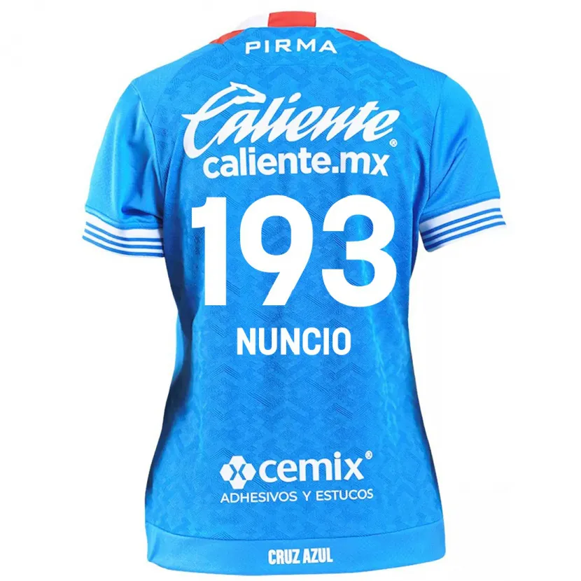 Danxen Barn Jorge Nuncio #193 Himmelsblå Hemmatröja Matchtröjor 2024/25 Tröjor T-Tröja