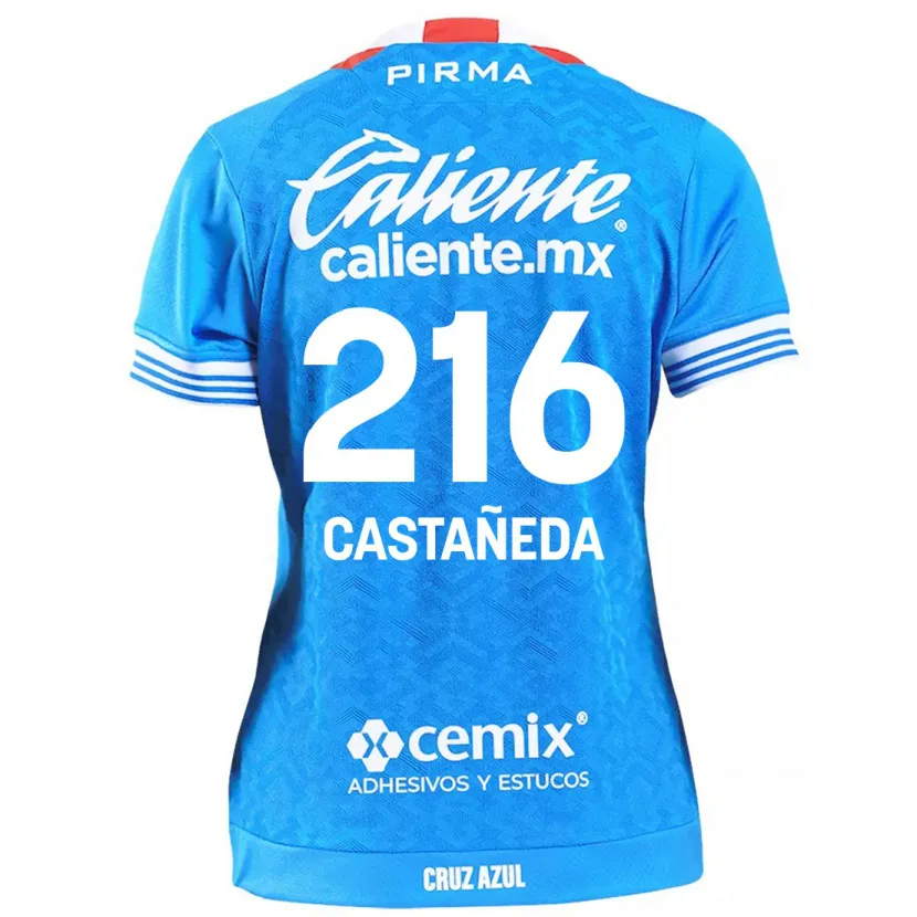 Danxen Barn Ian Castañeda #216 Himmelsblå Hemmatröja Matchtröjor 2024/25 Tröjor T-Tröja