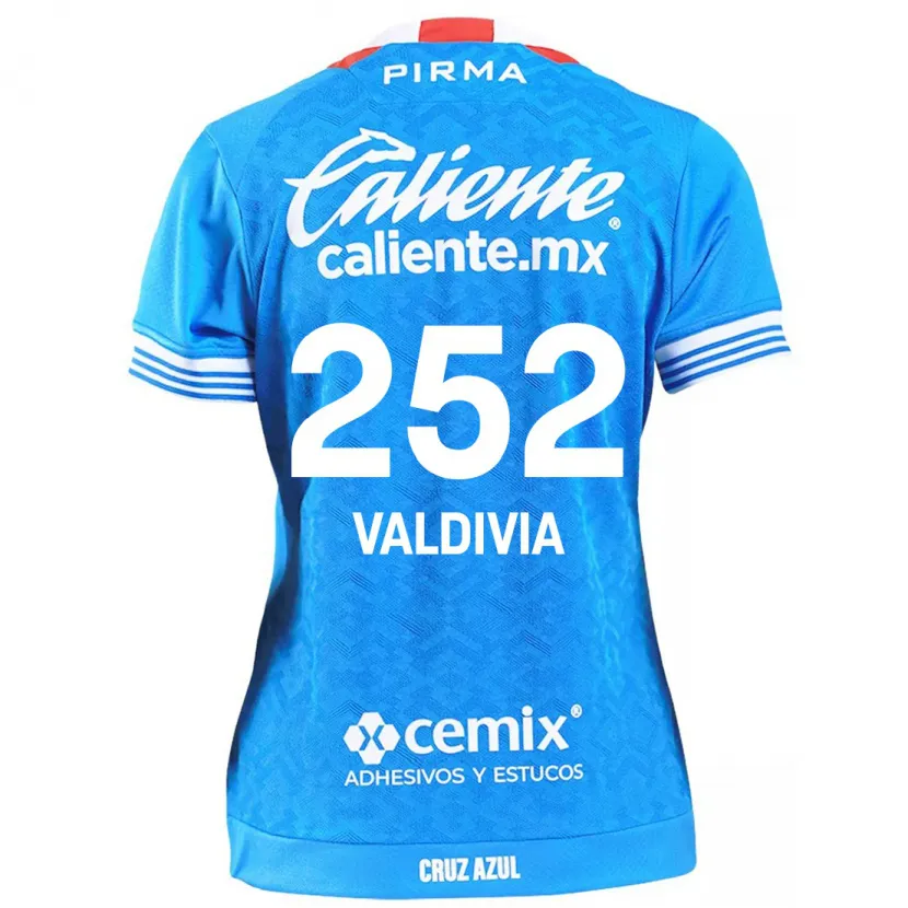 Danxen Barn Christian Valdivia #252 Himmelsblå Hemmatröja Matchtröjor 2024/25 Tröjor T-Tröja