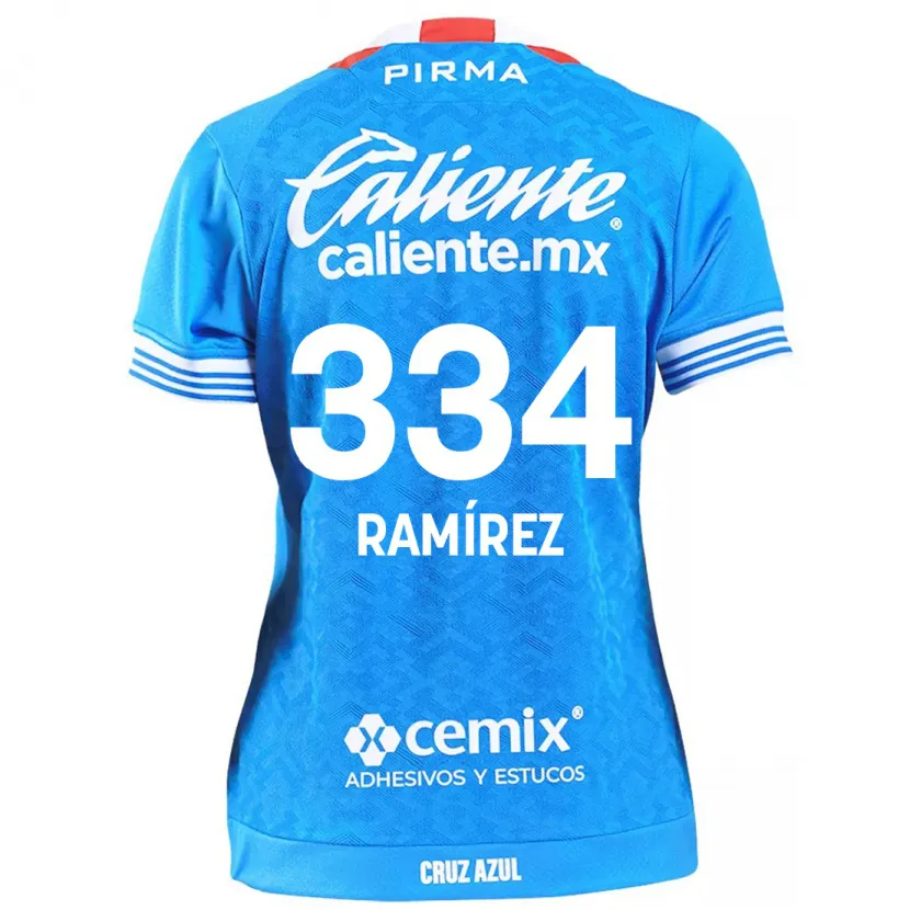 Danxen Barn Mauricio Ramírez #334 Himmelsblå Hemmatröja Matchtröjor 2024/25 Tröjor T-Tröja