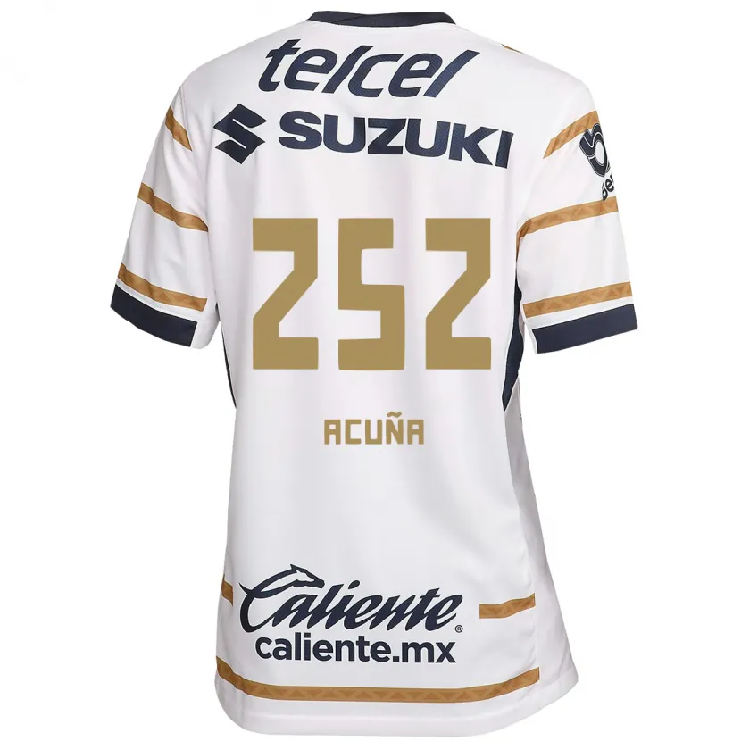 Danxen Barn José Acuña #252 Vit Obsidian Hemmatröja Matchtröjor 2024/25 Tröjor T-Tröja